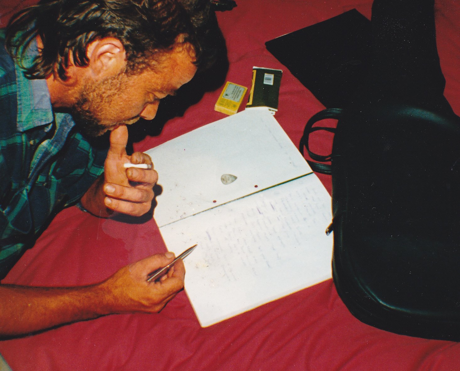 Chris writes a song